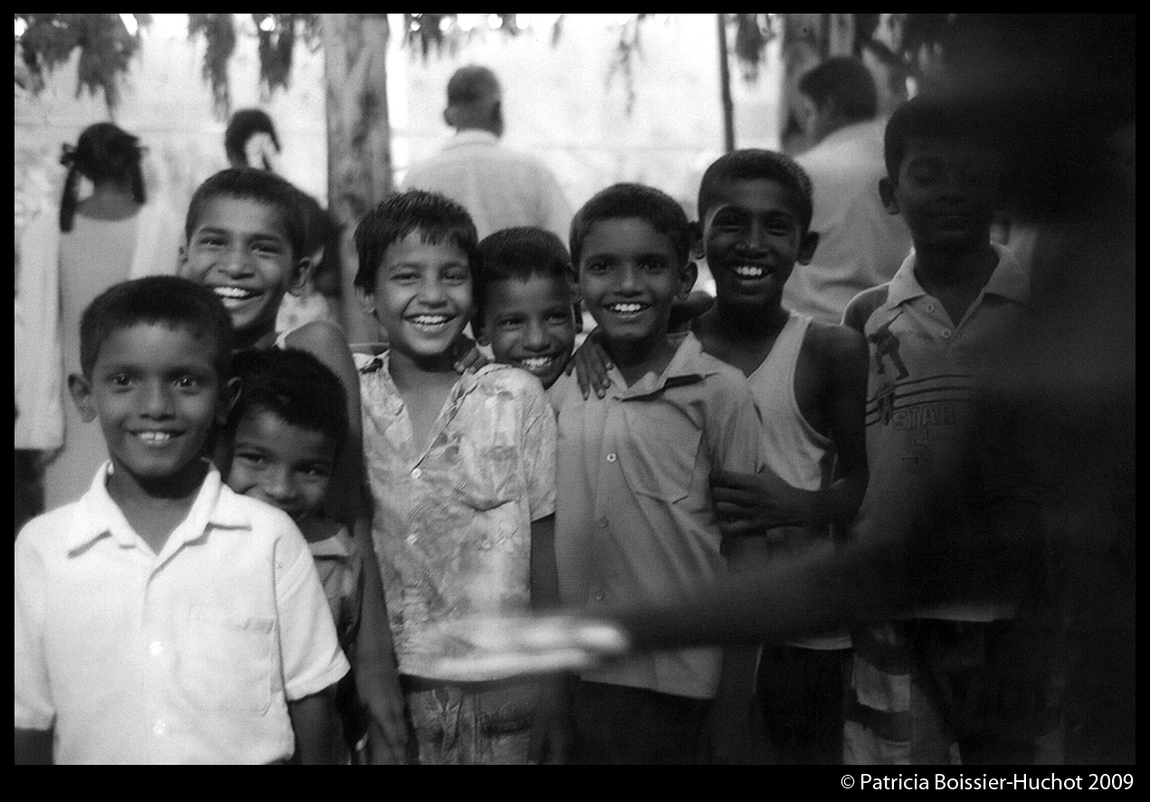 Pondicherry Brahman Enfants rire